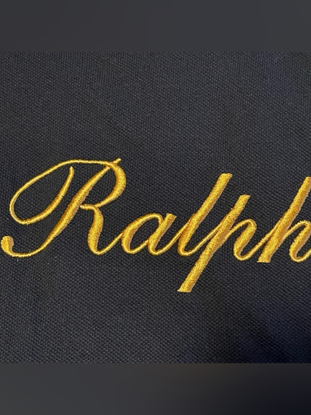 VTG Polo Ralph Lauren Rugby Shirt Mens 3XL Tall Gold Crest Blue Red Big Pony - Picture 7 of 14
